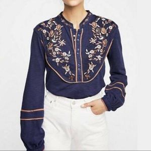 Sundance kid  Henley Top by  free people